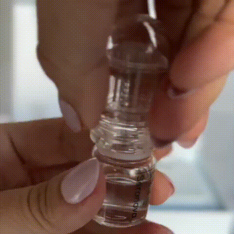 Leave the bottle upside down